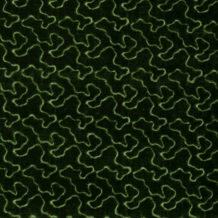 Lee Jofa Marlowe Velvet Leaf Fabric Sample 2025126.3.0