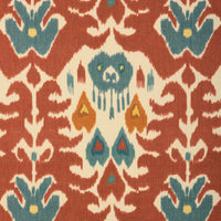 Lee Jofa Marco Polo Ii Brick/Teal Fabric 2025128.913.0