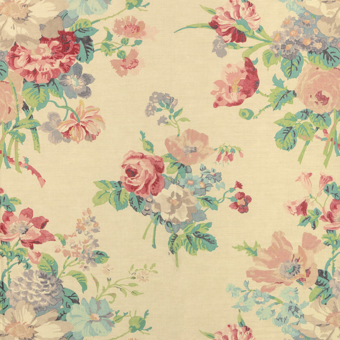 Lee Jofa Hathaway Print Berry Fabric Sample 2025131.73.0