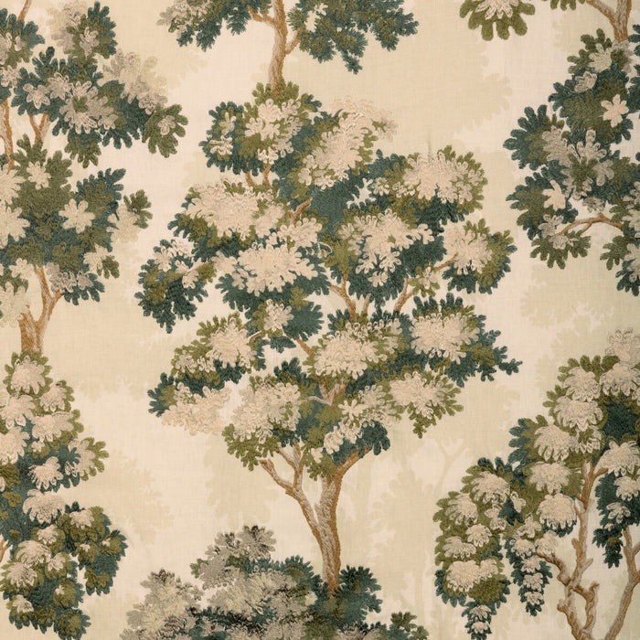 Lee Jofa Sherwood Emb Spruce Fabric 2025134.316.0