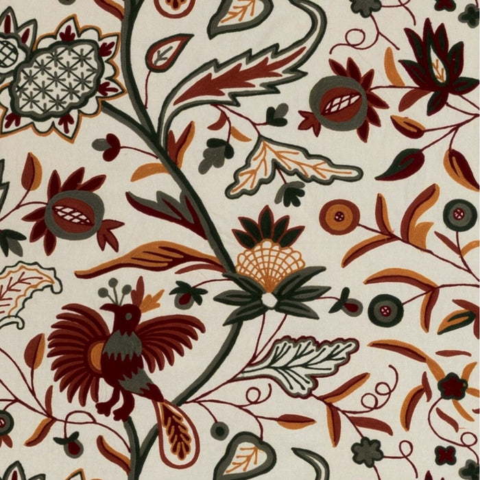 Lee Jofa Folkland Emb Antique Fabric 2025144.319.0