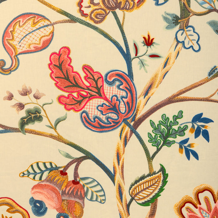 Lee Jofa Haywood Emb Panel Multi Fabric Sample 2025146.194.0