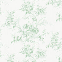Lee Jofa Tea Rose Toile Leaf Fabric 2026103.30.0