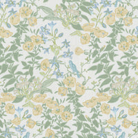 Lee Jofa Plumeria Print Straw Fabric 2026104.415.0