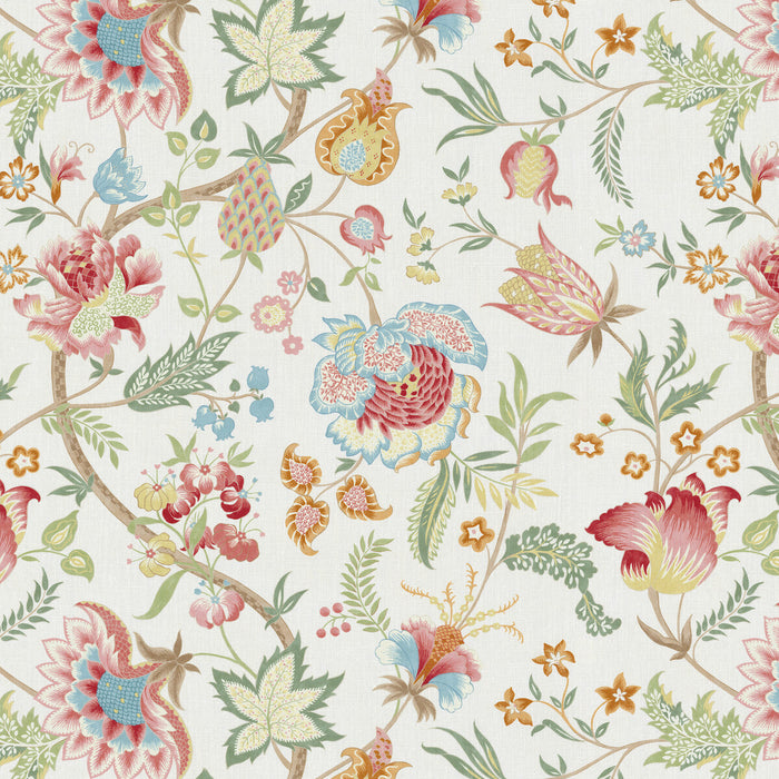 Lee Jofa Arundel Print Coral Fabric 2026105.194.0