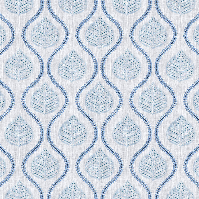 Lee Jofa Elsie Print Blue Fabric 2026107.55.0