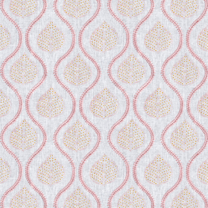 Lee Jofa Elsie Print Pink Fabric Sample 2026107.716.0