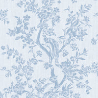 Lee Jofa Camellia Toile Sky Fabric 2026131.15.0