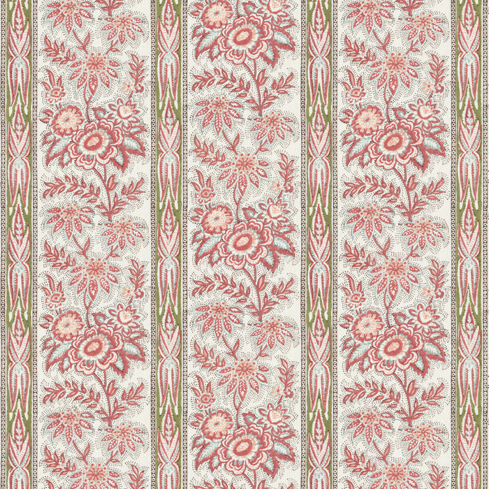 Lee Jofa Margaux Print Coral Fabric Sample 2026133.124.0