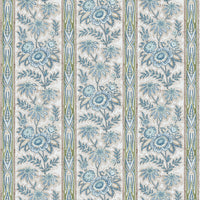 Lee Jofa Margaux Print Blue Fabric 2026133.530.0