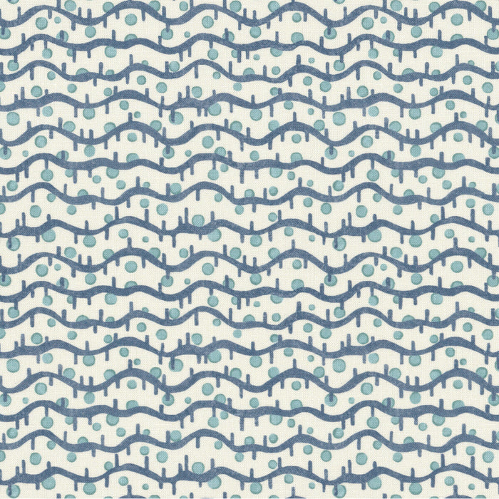 Lee Jofa Seedling Print Ocean Fabric Sample 2026134.513.0