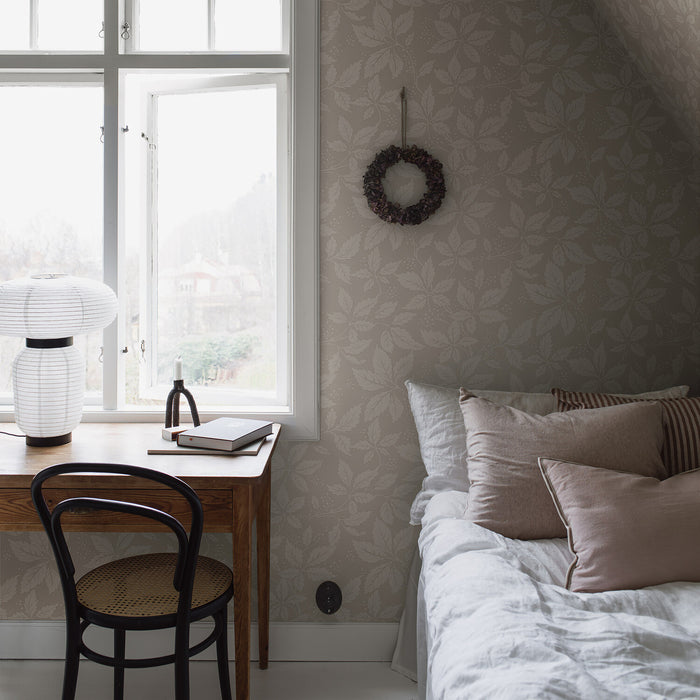 Schumacher Vildvin Stone Wallpaper Sample 2028