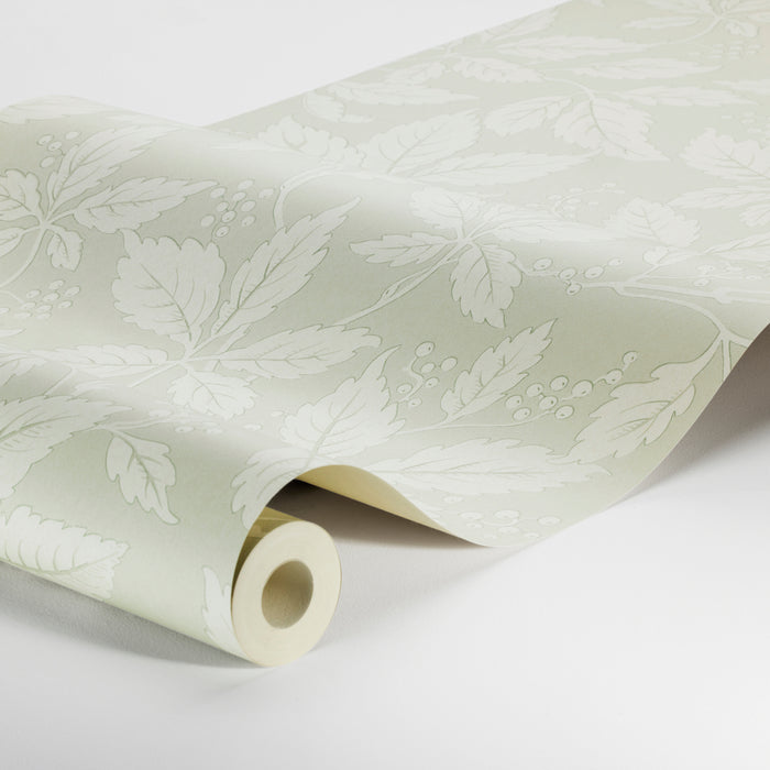 Schumacher Vildvin Leaf Wallpaper Sample 2029