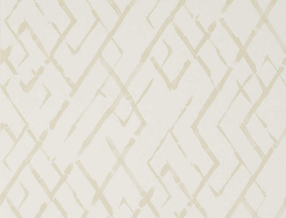 No.9 Thompson Fretwork  Pearly Gates Wallpaper Sample N9021009002