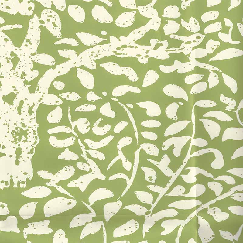 China Seas Arbre De Matisse Reverse Jungle Green Wallpaper Sample 2035-02WP