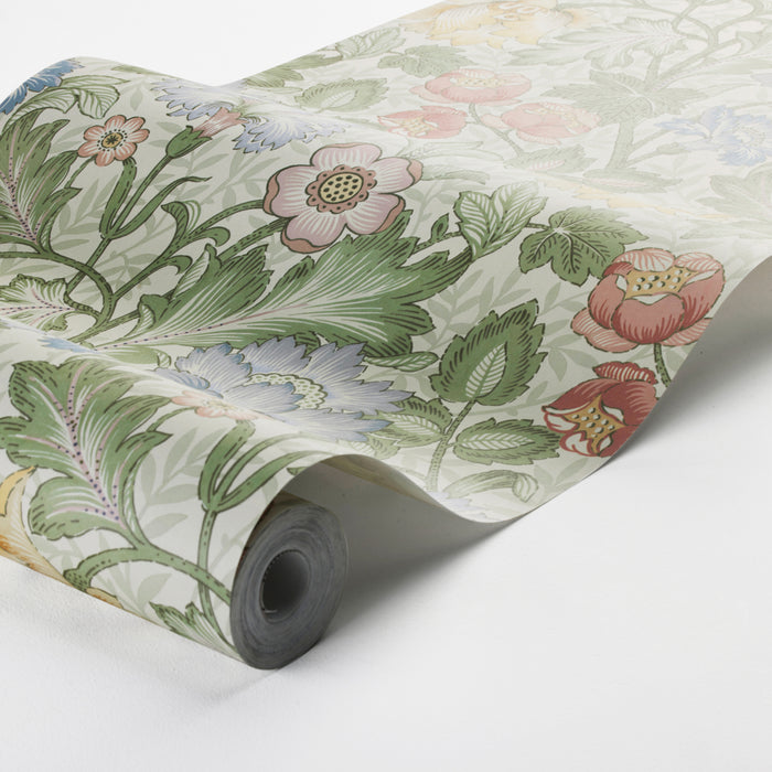 Schumacher Jane Mural Leaf Wallpaper Sample 2036