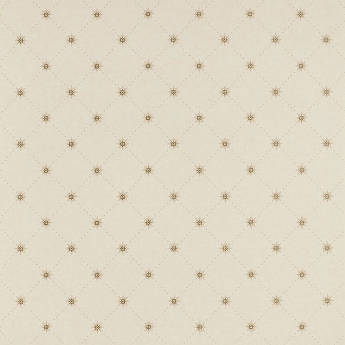 Schumacher Cooper Star Alabaster Wallpaper Sample 203610