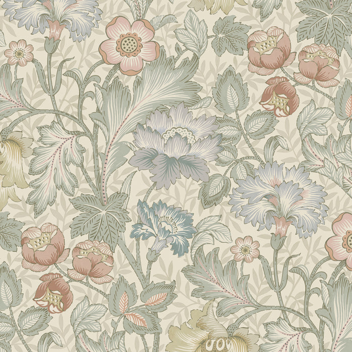 Schumacher Jane Mural Natural Wallpaper Sample 2037
