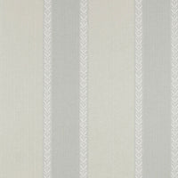 Schumacher Bayberry Stripe Water Blue Wallpaper 203861