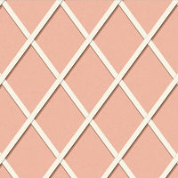 No.9 Thompson Trellis  Pink Sand Wallpaper N9021024004