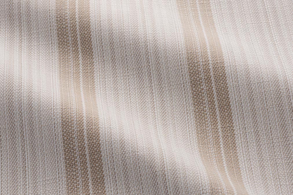 Perennials Paddington Stripe Oyster Fabric 205-24