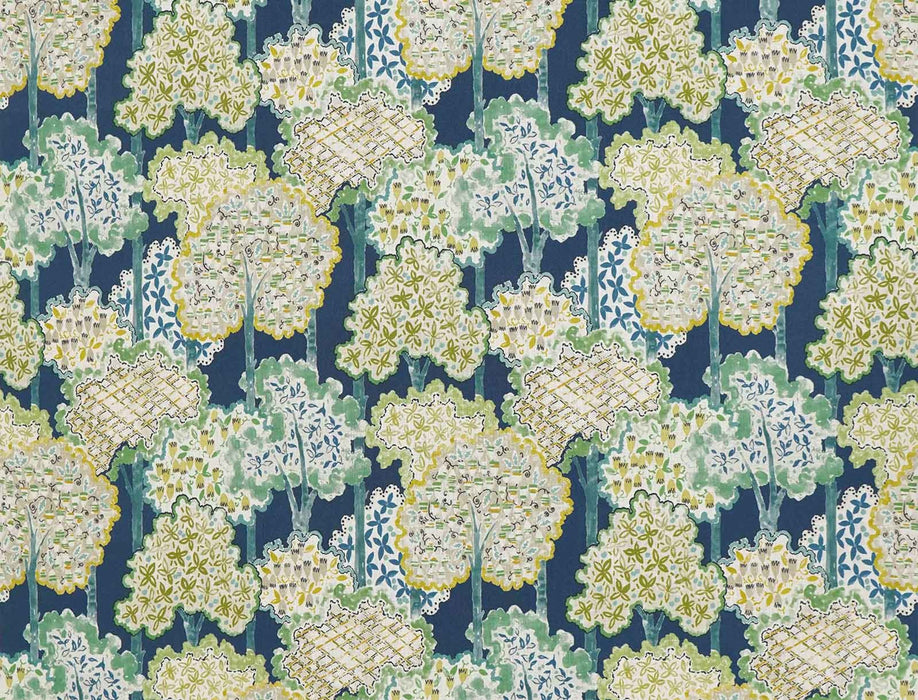No.9 Thompson Copsewood Midnight Fabric Sample N9012344002