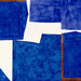 Christopher Farr Sea Collage Cobalt Wallpaper