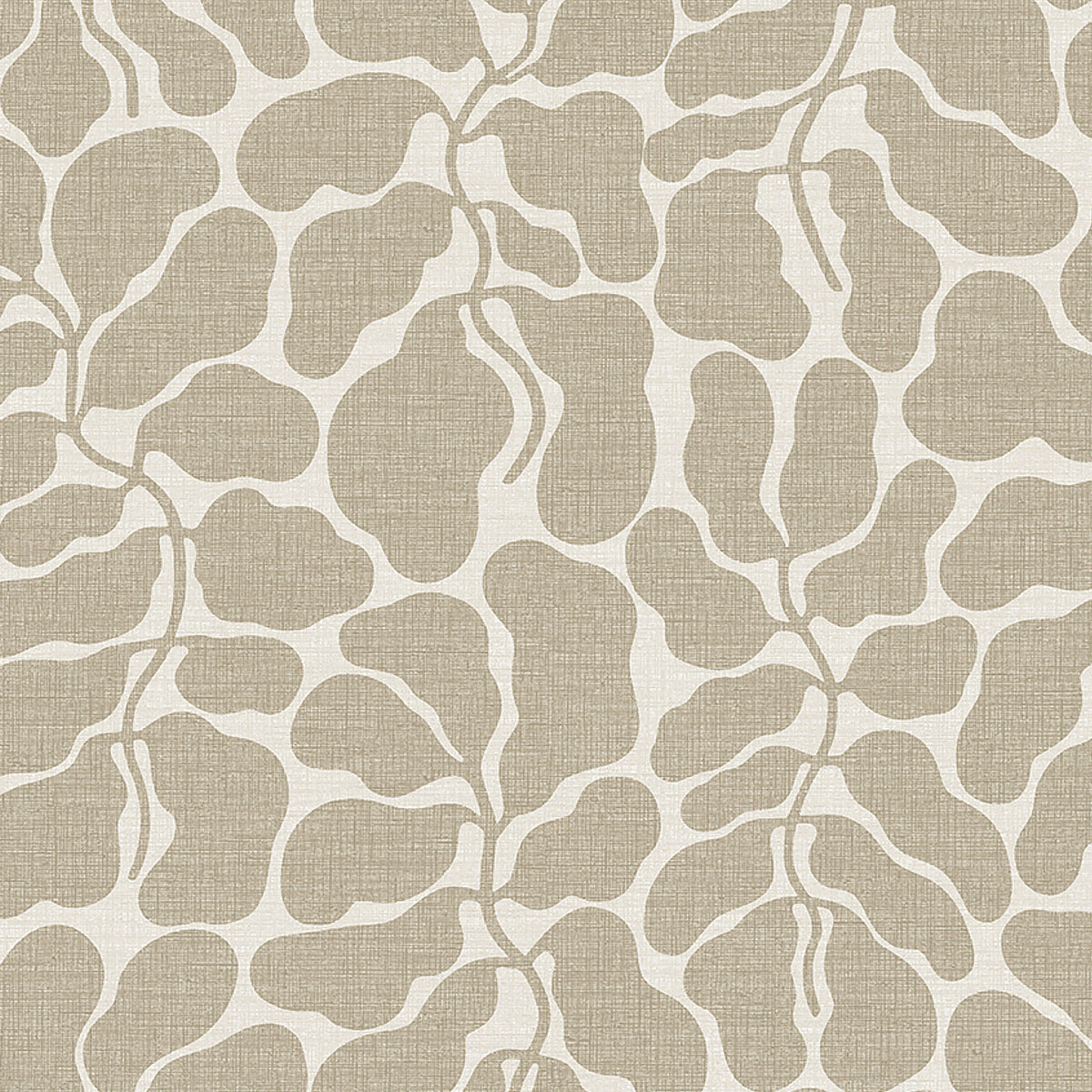 Schumacher My Secret Garden Natural Wallpaper Sample 2075