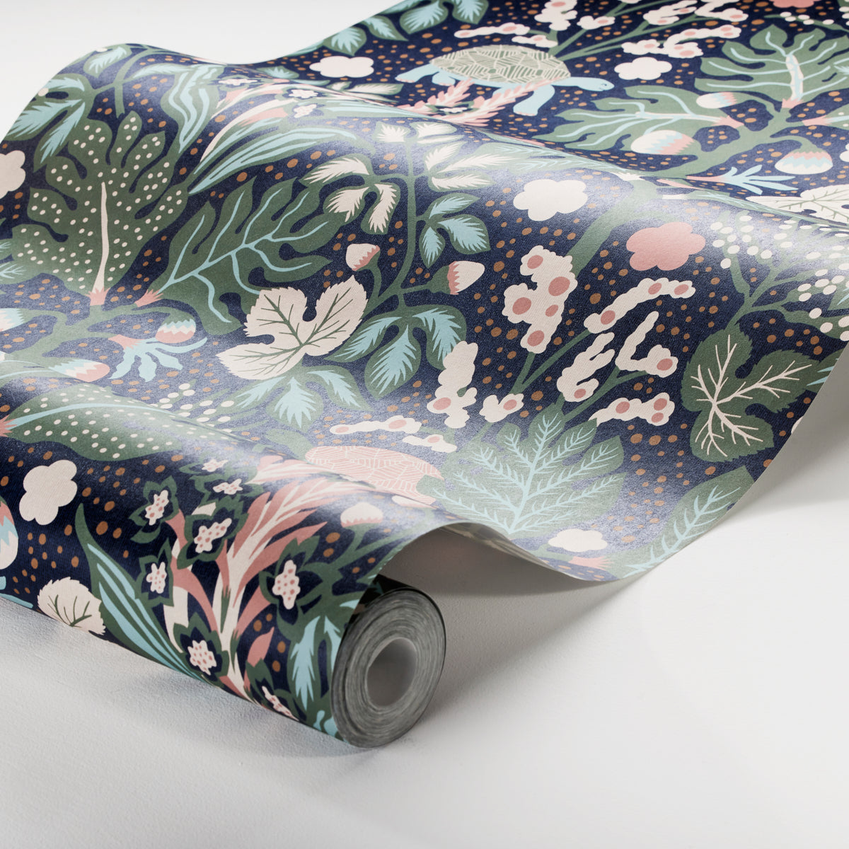 Schumacher TurgrAS Midnight Wallpaper Sample 2090