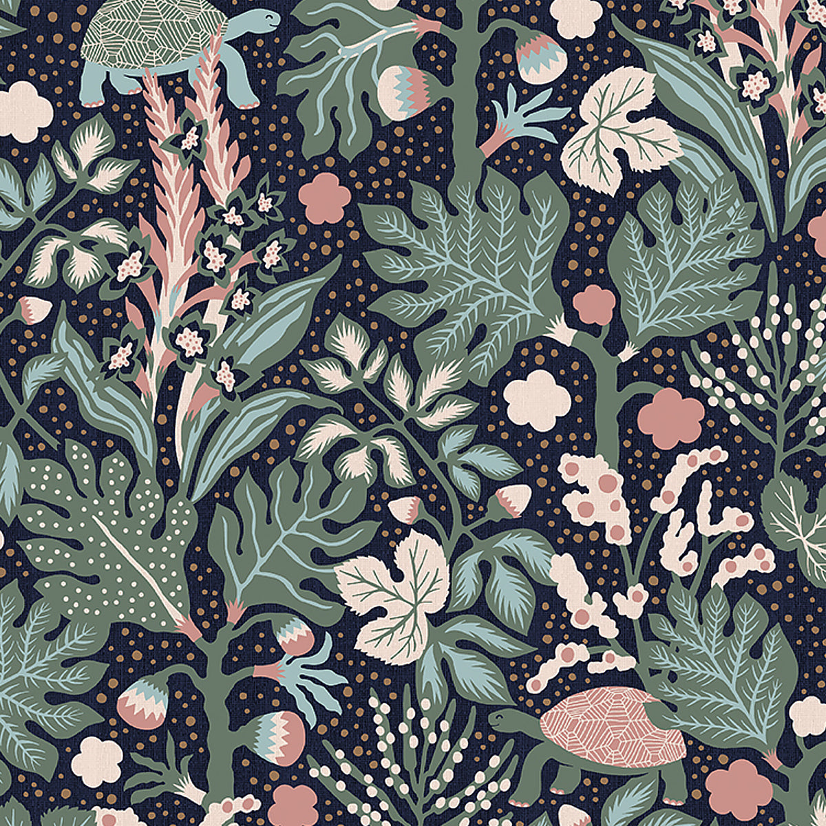 Schumacher TurgrAS Midnight Wallpaper Sample 2090