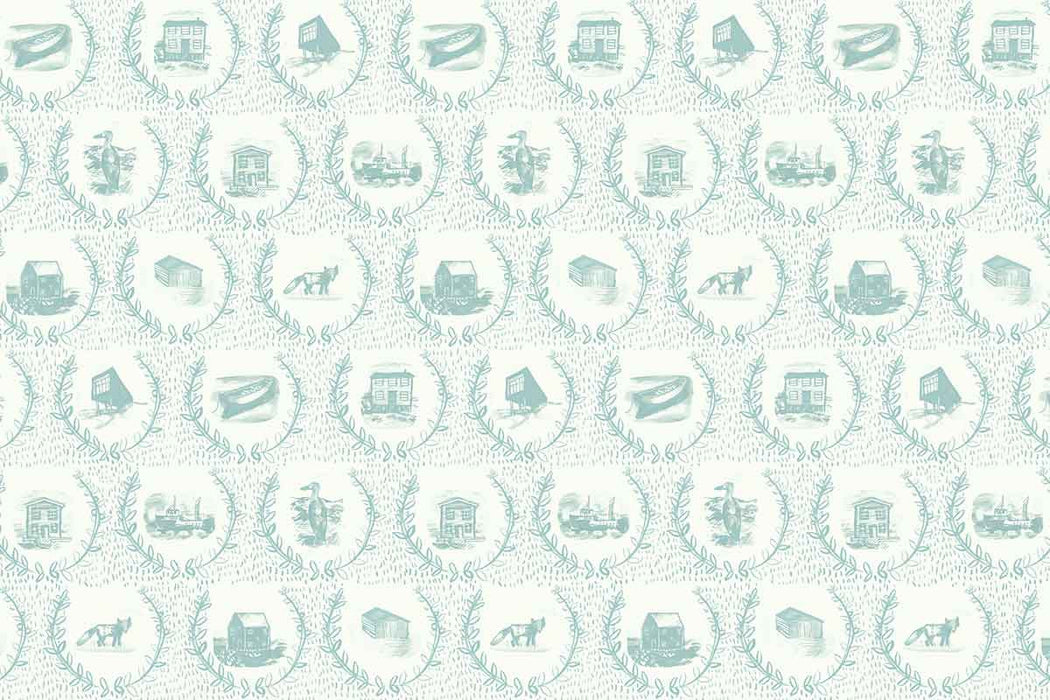 Christopher Farr Set The Scene Sky Wallpaper Sample