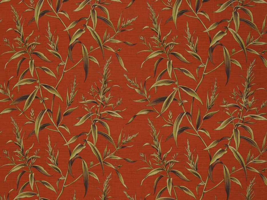 Jim Thompson Pana Vermillion Fabric JT013959001