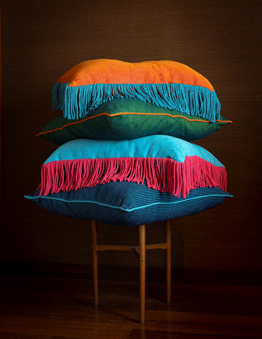 Jim Thompson Solstice Bullion Fringe Palm Leaf Trim Sample JT030062016