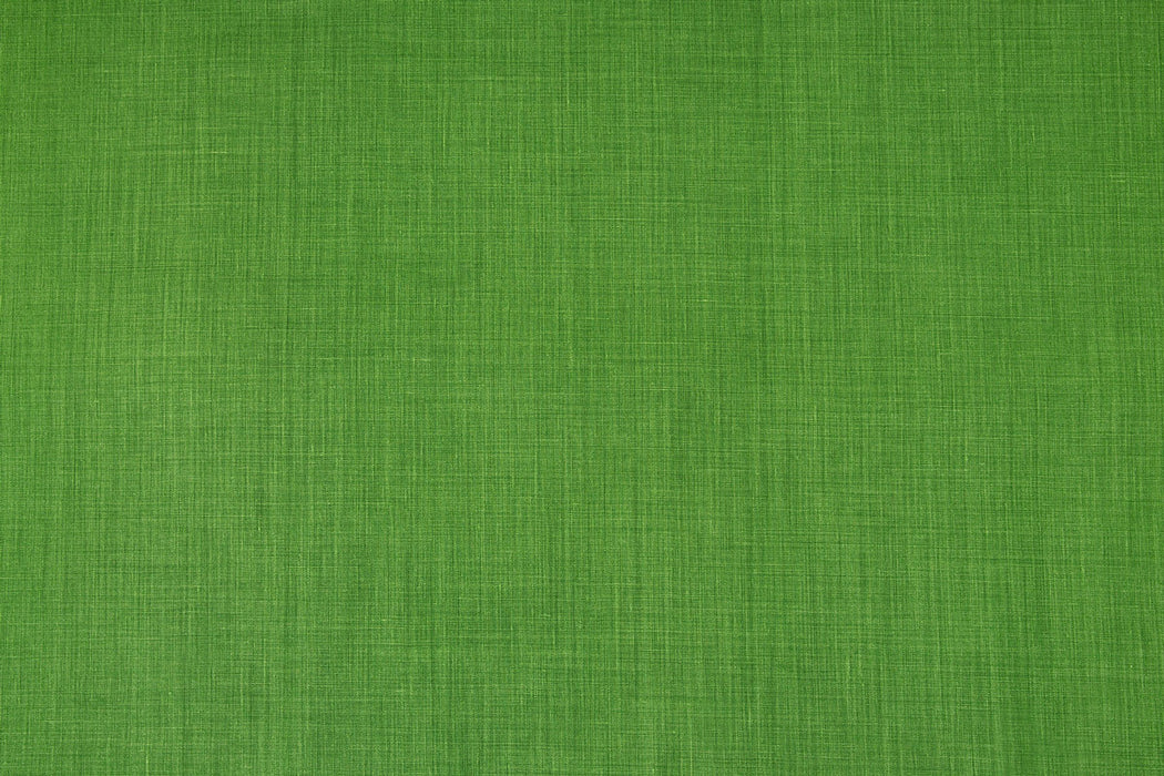 Christopher Farr Soprano Printed Linen Green Fabric