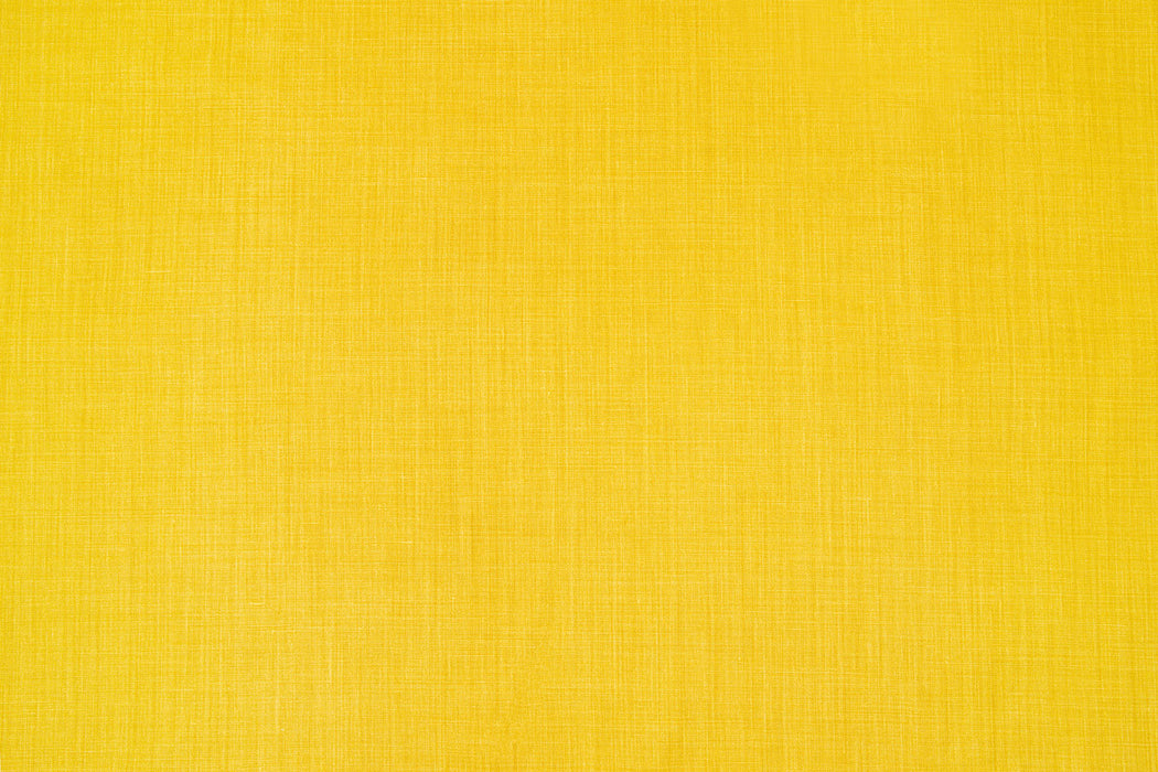 Christopher Farr Soprano Printed Linen Lemon Fabric