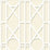 No.9 Thompson Trellis Panel  Ivory Wallpaper N9021025001