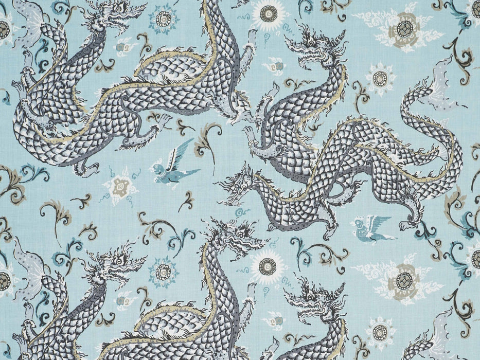 Jim Thompson New Panlong Celestial Fabric JT013909001