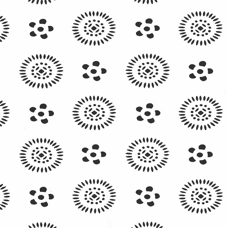 China Seas Cecil Black Wallpaper Sample 2210-06WWP