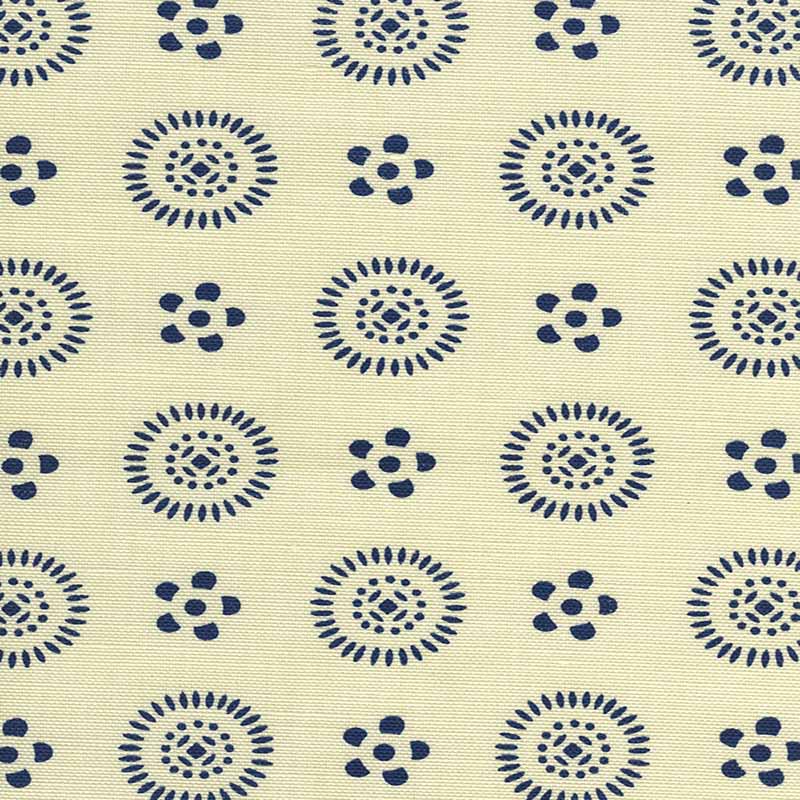 China Seas Cecil Navy Fabric Sample 2210LC-07