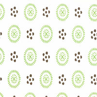 China Seas Cecil Two Color Jungle Green Brown Wallpaper 2215WP-03