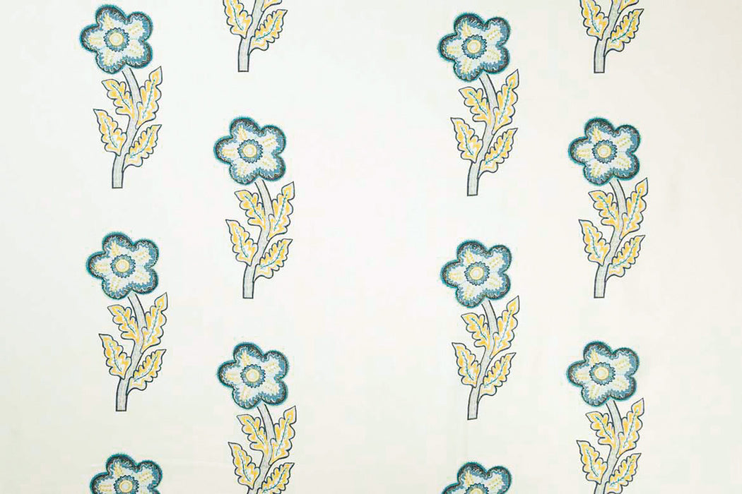 Christopher Farr Tasha's Trip Old Blue Fabric