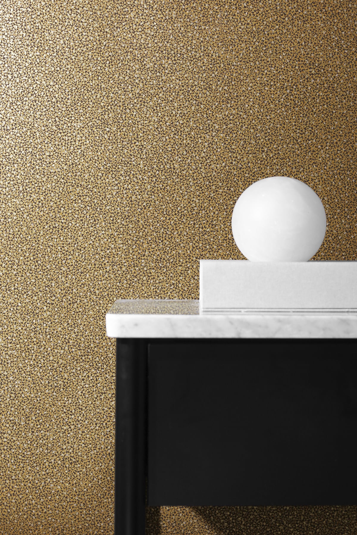 Seabrook Designs Mica Texture Antique Gold Wallpaper Sample 2231605