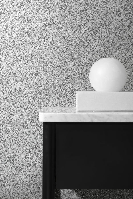 Seabrook Designs Mica Texture Pavestone & Silver Glitter Wallpaper Sample 2231617