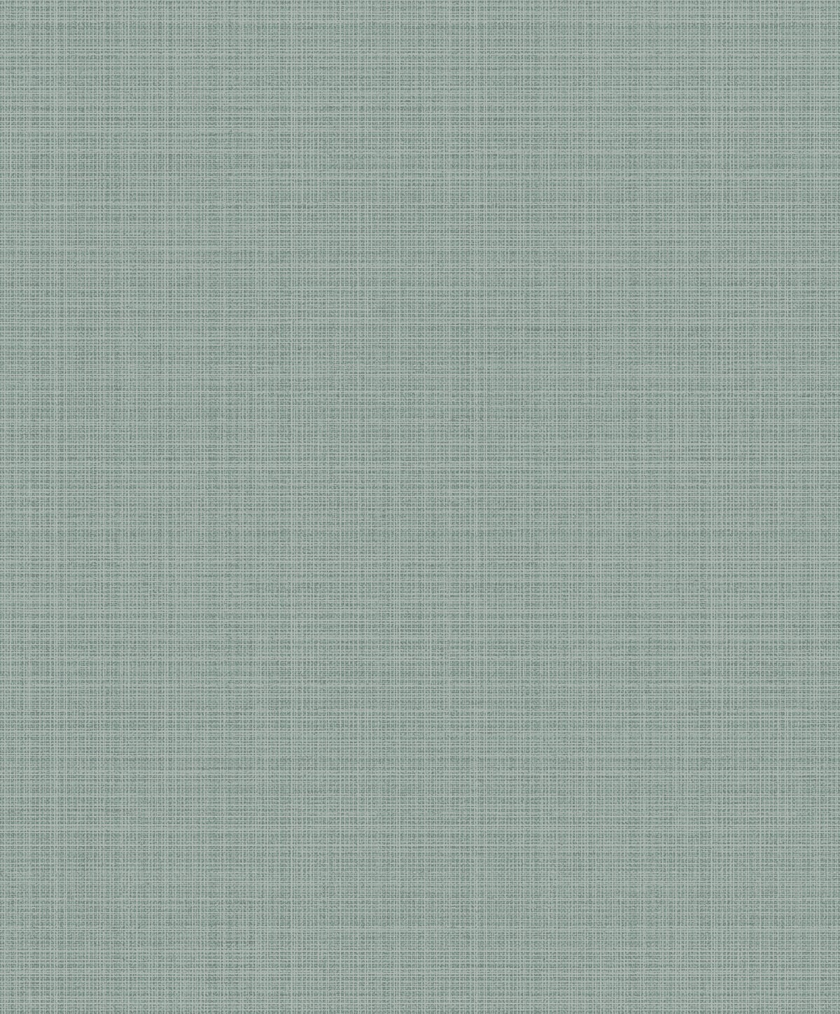 Seabrook Designs Crosshatch Linen Metallic Sea Green Wallpaper 2231904