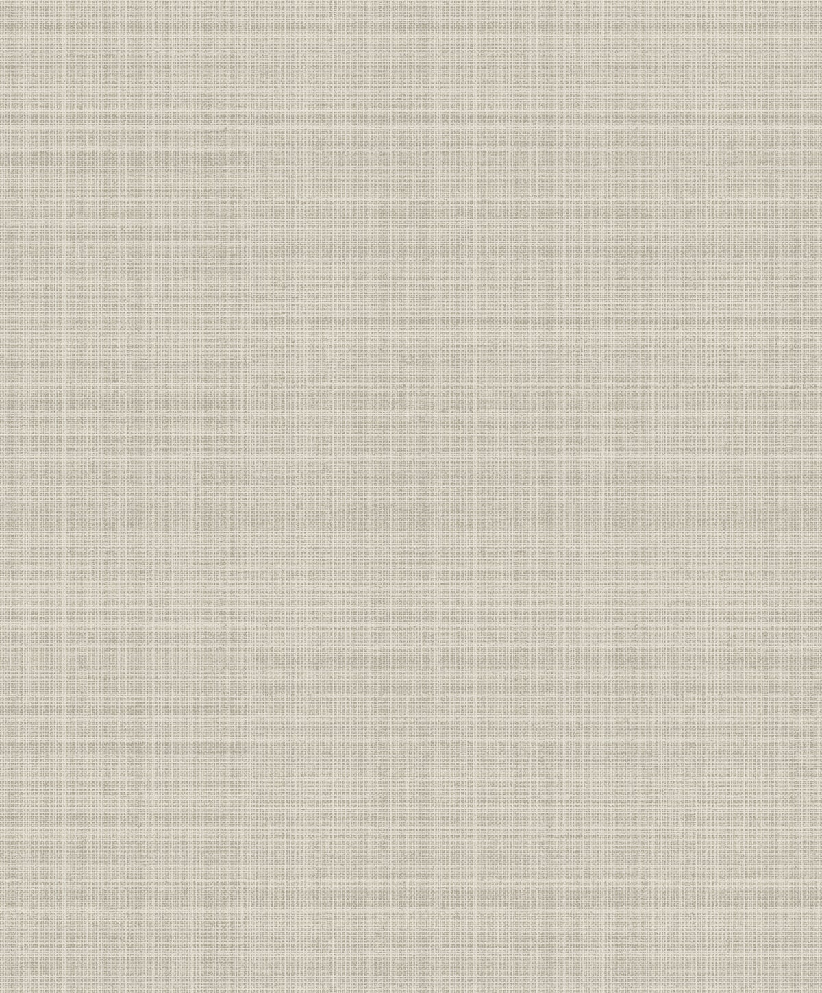 Seabrook Designs Crosshatch Linen Metallic Greige Wallpaper 2231913
