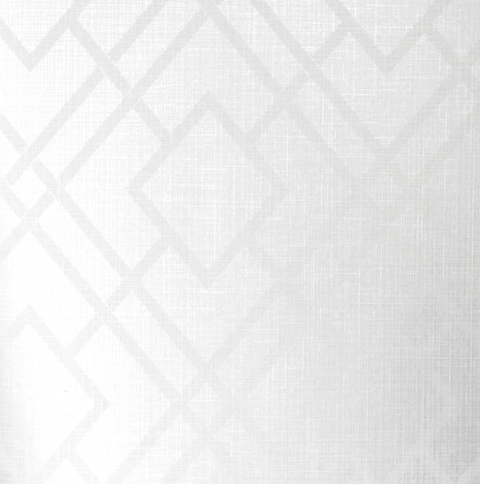 Seabrook Designs Diamond Lattice Metallic Pearl Wallpaper Sample 2232200