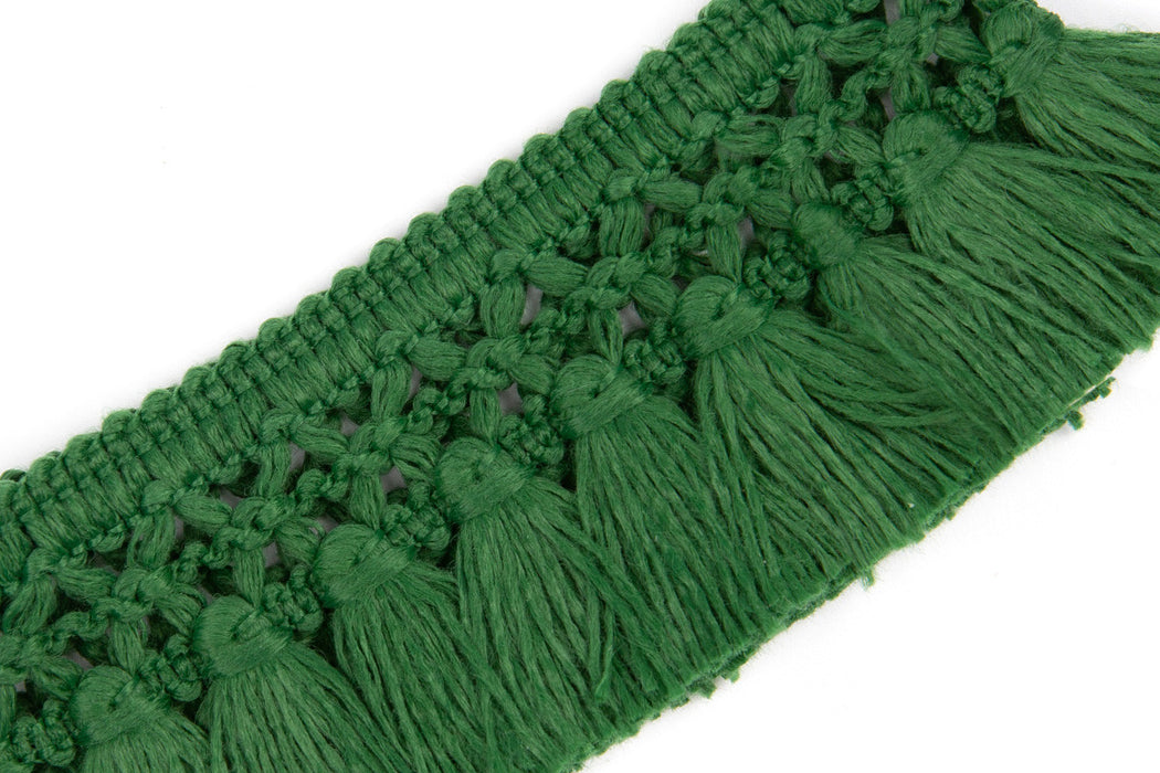 Christopher Farr Teepee Fringe Verde Trim