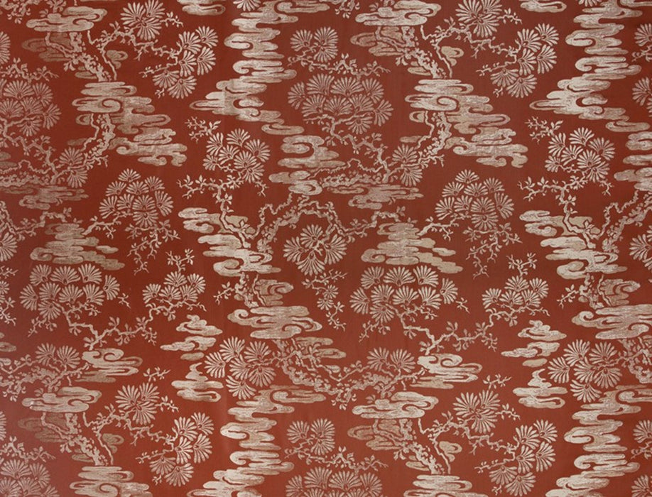Jim Thompson Ming Ming Fire Fabric Sample JT013630005