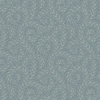 Schumacher Wild Ferns Blue Wallpaper 2254