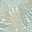Schumacher Velvet Leaves Ivory And Sage Wallpaper Sample 2262